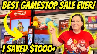 I Saved $1000+ At GAMESTOP And I'm Still SHOCKED!