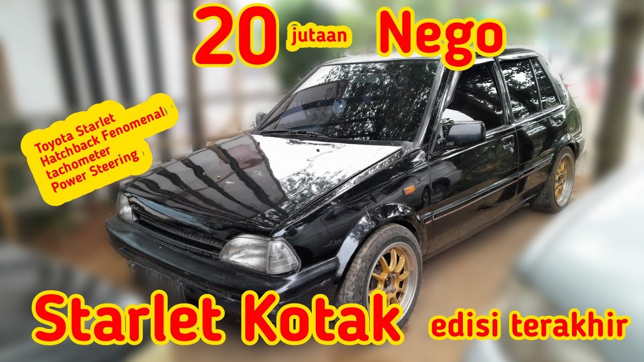 STARLET KOTAK Salah Satu MOBIL BEKAS MURAH HARGA 20 JUTAAN Harganya ...