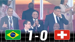 The Day Casemiro Made Ronaldo Fenomeno and Kaká Happy In World Cup : Brazil vs Switzerland 2022