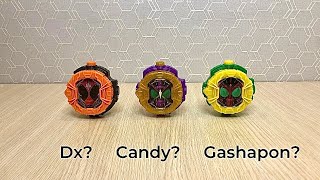 Phân biệt RideWatch Dx, Candy và Gashapon dòng Kamen Rider ZiO! Hướng dẫn cùng Bayka #62