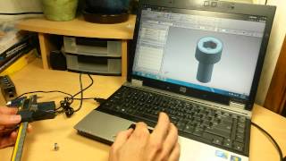 Digital Caliper Round-Up (:4:) Data Cable Input With the iGaging & Mitutoyo in CAD/CAM NX & Excel