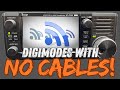 How to SET UP the IC-705 for WIRELESS DIGIMODES