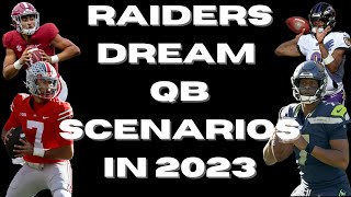 THE DREAM QB SCENARIOS for the Las Vegas Raiders in 2023 | The Sports Brief Podcast