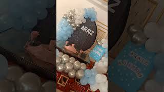 Aqeeqa Decoration ❤️ #aqeeqah #balloons #birthday #party #function #trending #foils #viral #shorts