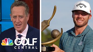 Sam Burns wins Valspar Championship for first PGA Tour victory | Golf Central | Golf Channel