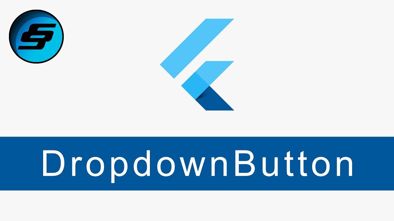 Dropdownbutton Flutter Programming Youtube