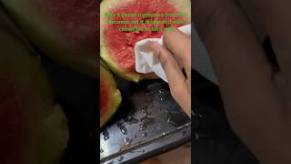 WATERMELON HACK👉 #tips #tricks #hacks #fruits #healthyliving #test #easy #shorts #food #watermelon