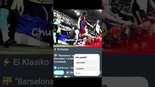 15 -dekabr real madrid vs barselona kim yutadi #football