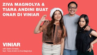 Download ZIVA MAGNOLYA & TIARA ANDINI BUAT ONAR DI VINIAR | #VINIAR hosted by Marlo feat. Ziva & Tiara Part 1 mp3