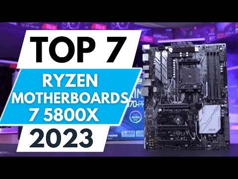 Топ-7 лучших материнских плат для Ryzen 7 5800x 2023 г.