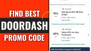 How To Find The Best DoorDash Promo Codes