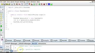 Random Ints Java tutorial