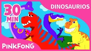 Las Mejores Canciones de Dinosaurios | +Recopilación completa | Pinkfong Cancion