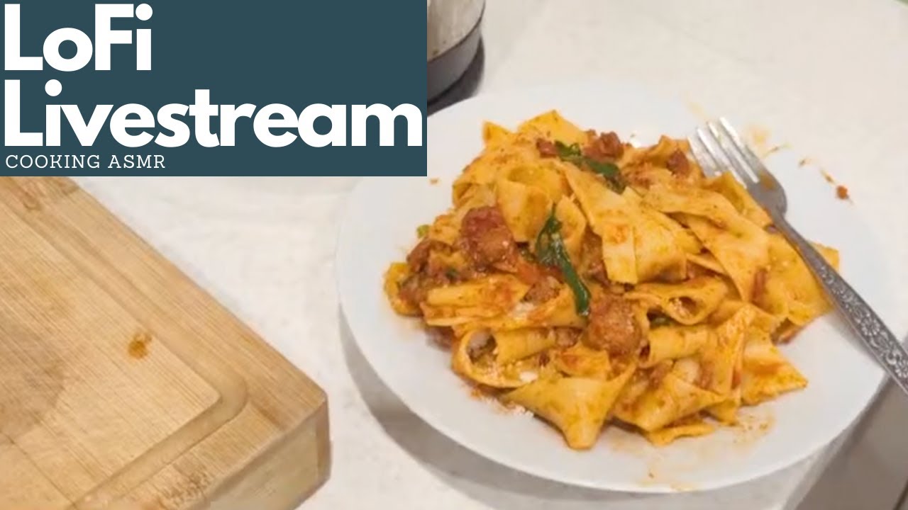 Porky Pappardelle - Edited Livestream | Cook With Me | NZ Accent ASMR ...