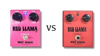 Way Huge Red Llama Mk2 vs Original Red Llama