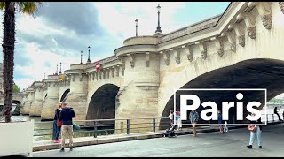 Paris France - HDR walking tour in Paris - 4K HDR 60 fps