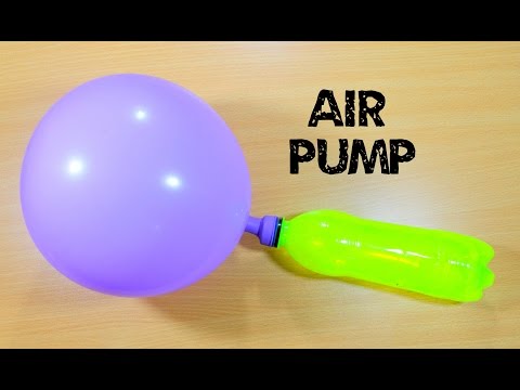 How to Make Air Pump using Bottle - Bottle Life Hacks How to Make Air Pump using Bottle - Bottle Life Hacks