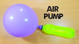 How to Make Air Pump using Bottle - Bottle Life Hacks