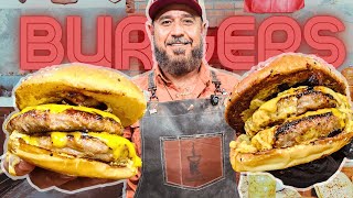 Así nos quedaron estas #hamburguesas con un aderezo bien #fueradeserie