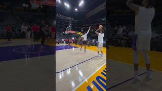 D'Angelo Russell Drilling Shots After Lakers Game 3 Loss vs Nuggets