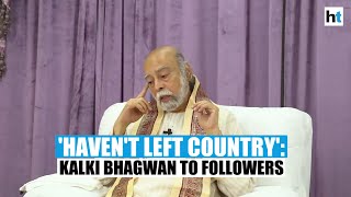 'Haven't left country': Kalki Bhagwan's video message after I-T raids