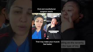 Oral & Maxillofacial Surgeon reacts: TMJ disorder treatments that don’t work #shorts #tmj