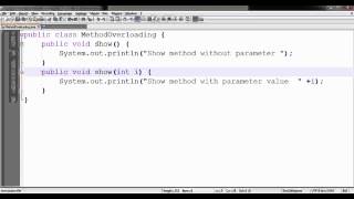 Java Programming Tutorial #27 Using Method Overloading in Java