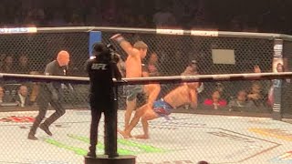 Jake Gyllenhaal Lands Flying Knee Knockout at￼ UFC 285!