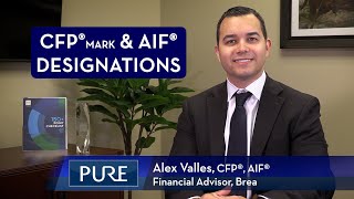 CFP® mark /AIF® Designations | Financial Tip