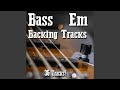 Hard Rock Backing Track for in Em with NO BASS