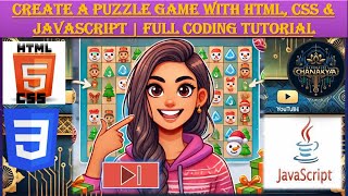 Create a Christmas Puzzle Game with HTML, CSS & JavaScript | Full Coding Tutorial
