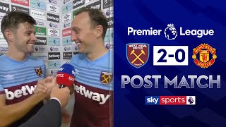 "We can compete with the top teams" | Mark Noble & Aaron Cresswell | West Ham 2-0 Manchester United