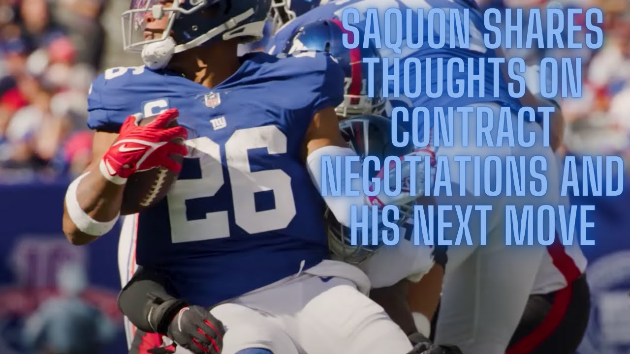 Saquon Barkley Shares His Thoughts On What His Next Move Could Be On ...