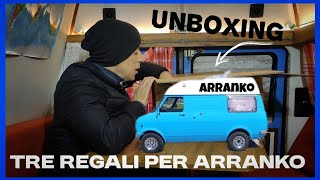 Unboxing accessori per Van o Camper che monterò su Arranko