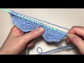 how to knit waves knitting tutorial