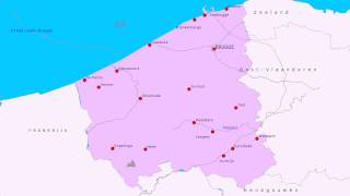 Topografie Provincie West-Vlaanderen