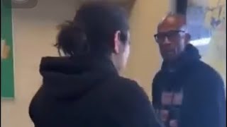 Angry man with EBT card punches subway employee in California.