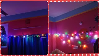 #Christmas উপলক্ষ্যে ঘরে Lighting লাগালাম।