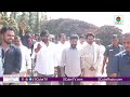 megastar chiranjeevi garu and chief minister revanth reddy garu experium eco park visiting visuals