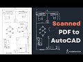 Convert scanned PDF and Image into DWG