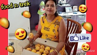 Devgad Famous Alphonso Mango Unboxing \u0026 Review🥭|Hapus Mango|Best Mango|Most tasty mango| food n trek