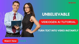 Unbelievable Videogen AI Tutorial: Turn Text into Videos Instantly – Must See