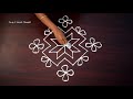 easy kolam design with 11x1 dots easy kolam designs simple muggulu designs simple rangoli