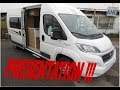 Cyril et Hedi de Camping car 69 présentent le fourgon RIMOR Horus 38 2018