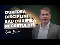 Cristi Boariu - Durerea disciplinei sau durerea regretului?