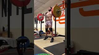 103kg/227lb Pull + Floating Snatch