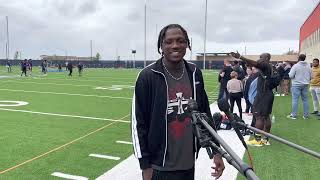 NFL Pro Bowler and Former UTSA CB Tariq Woolen Interview at UTSA Pro Day 2023