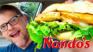 NANDO'S BURGER FOOD REVIEW - FAST FOOD FRIDAY - Greg's Kitchen