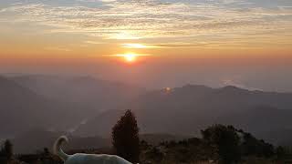 Sunrise Timelapse from Ahaldara View Point, Kurseong