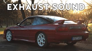 NISSAN 200SX S13 (CA18DET) EXHAUST SOUND